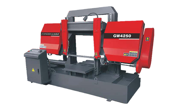 章贡GW4250双柱龙门卧式带锯床